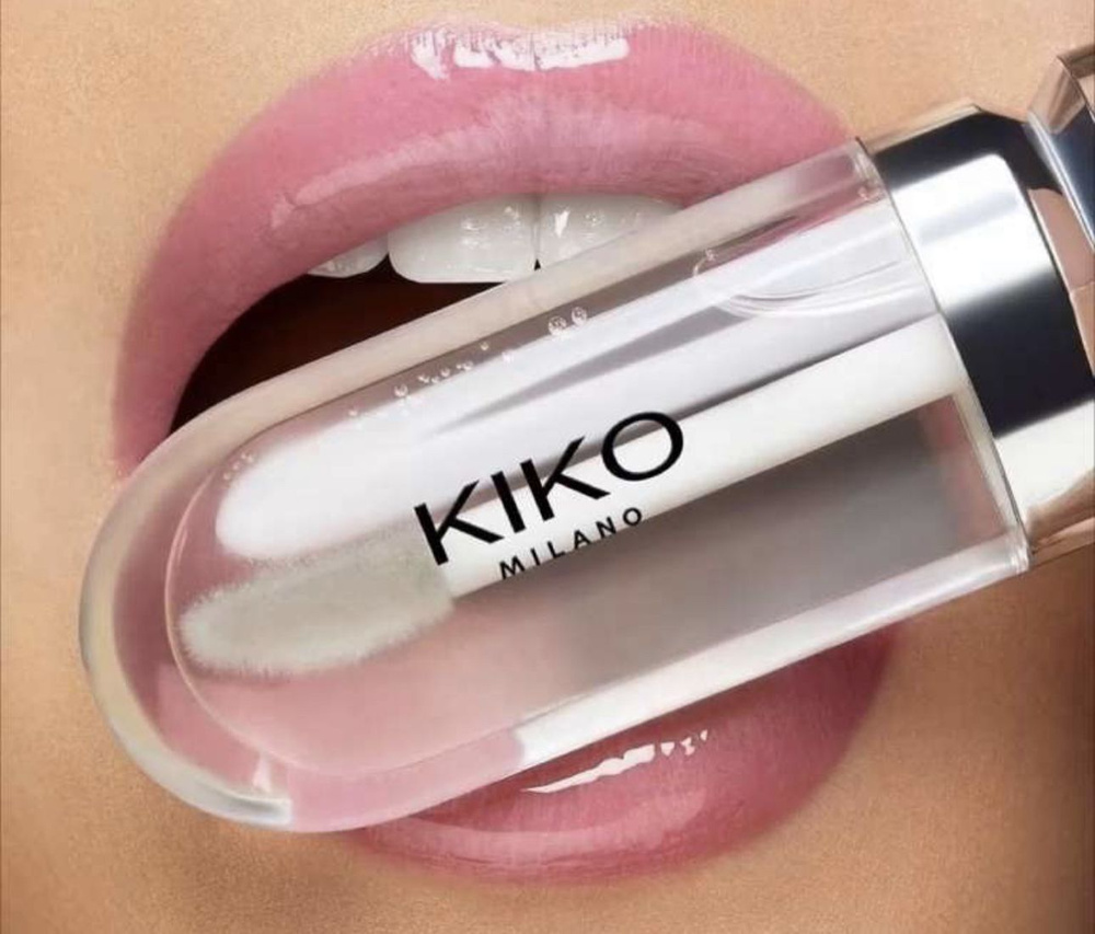 Kiko #01 3D Hydra Lipgloss Увлажняющий блеск для губ 6,5мл #1