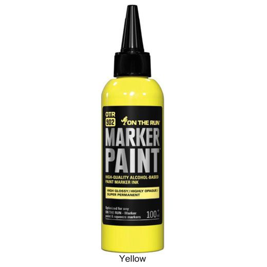 Заправка OTR.902 Marker Paint желтый/yellow 100мл #1