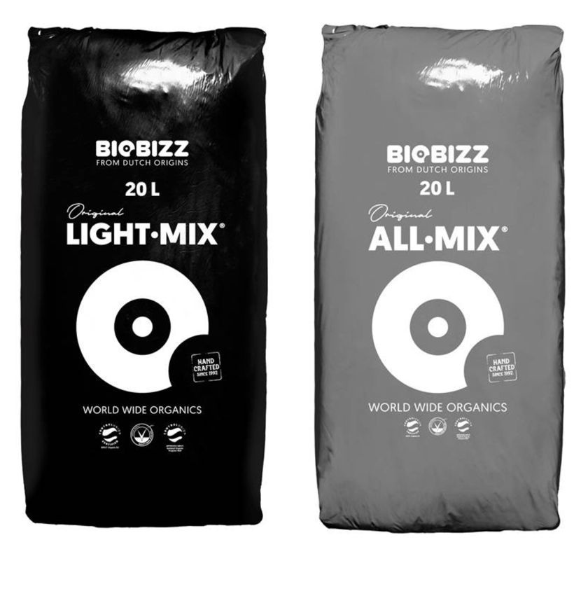 Комплект грунтов BioBizz (LightMix+AllMix) 20 л x 2 шт #1