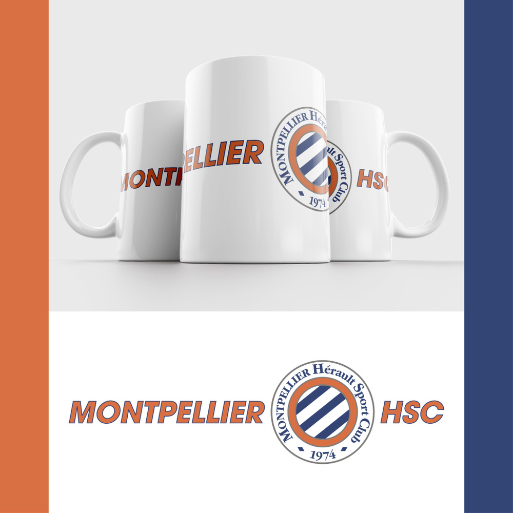 Кружка ФК Монпелье / FC Montpellier #1