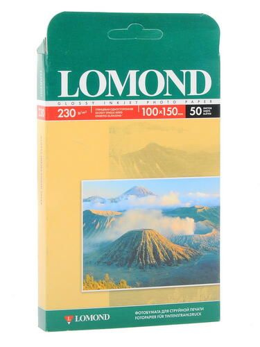 Lomond Фотобумага A6 (10.5 × 14.8 см), 50 лист., шт #1