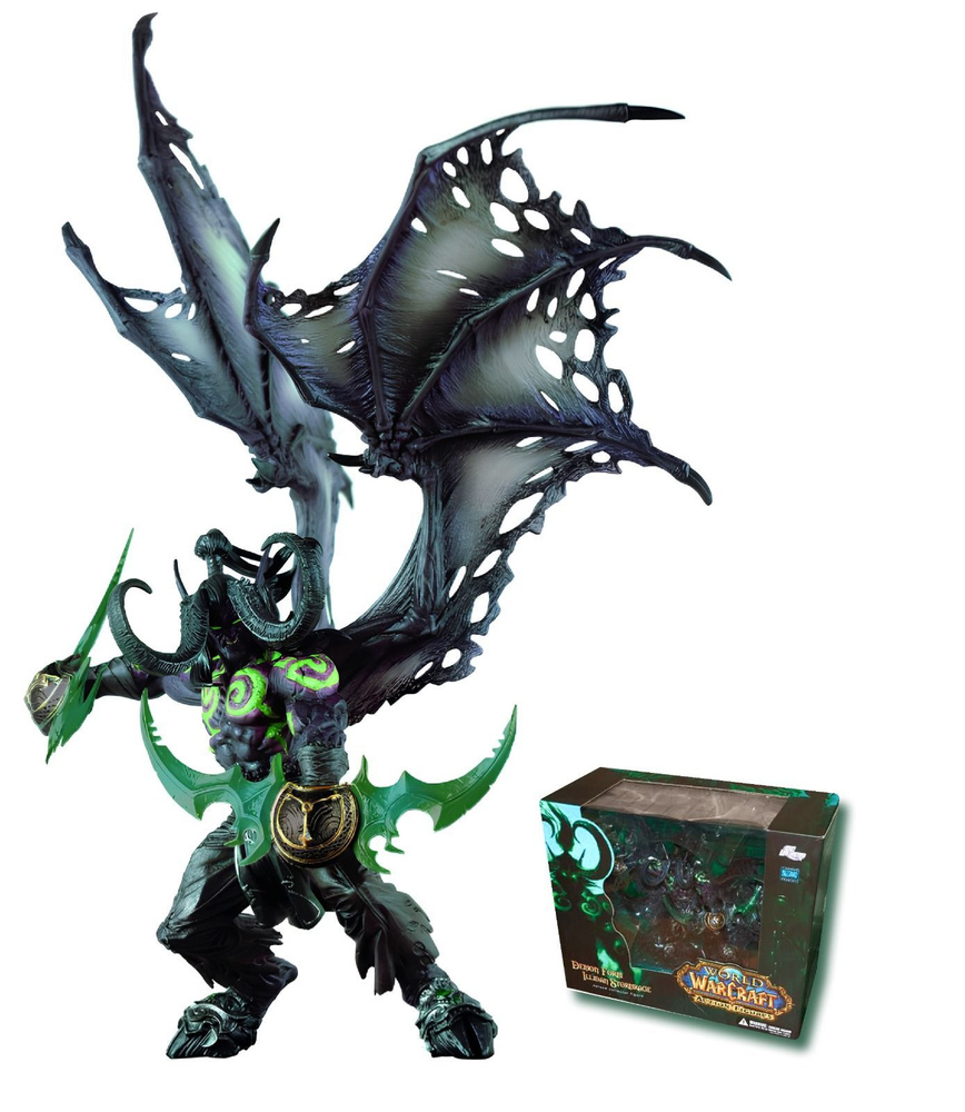Фигурка Варкрафт Иллидан / Warcraft Demon Form Illidan Stormrage (20см) #1