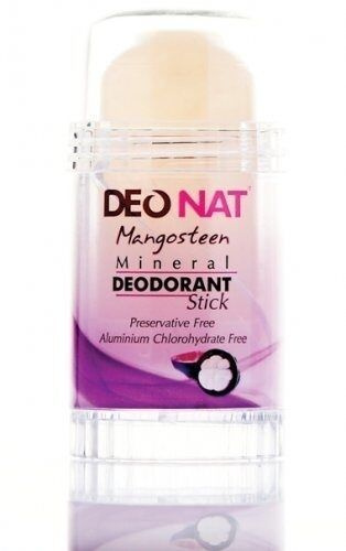Дезодорант-Кристалл "ДеоНат" с соком МАНГОСТИНА , розовый стик , вывинчивающийся,80 гр.  #1