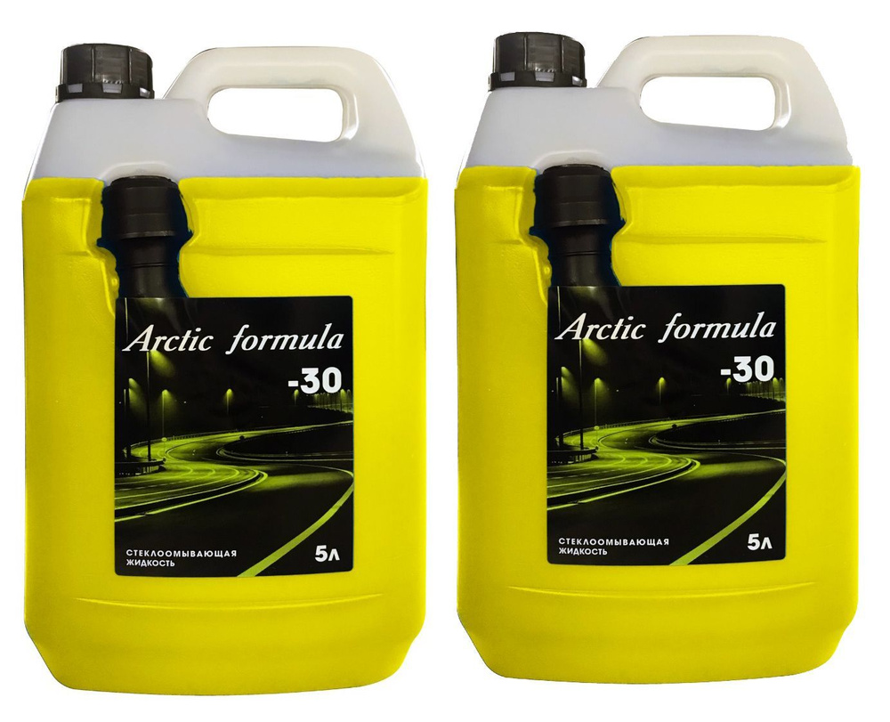 Arctic Formula Жидкость стеклоомывателя Готовый раствор -30°C 10 л 2 шт.  #1