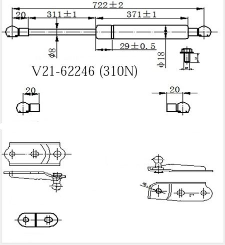 JETT Крышка багажника, арт. V2162246, 1 шт. #1