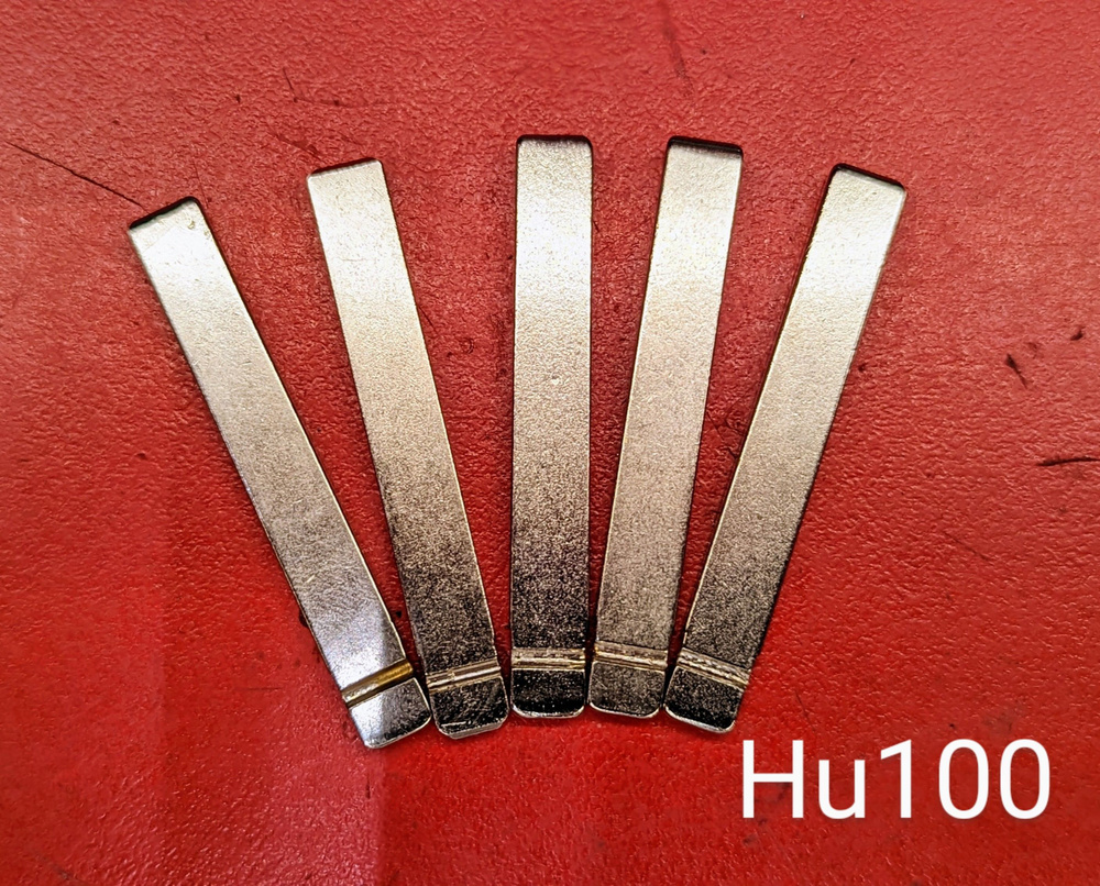 Лезвие ключа HU100 для ключей Chevrolet/Opel арт. 4 #1