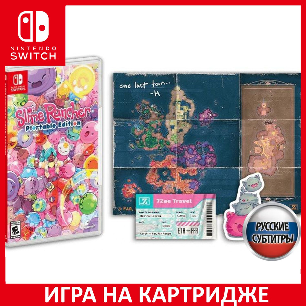 Игра Slime Rancher Plortable Editio (Nintendo Switch, Русские субтитры) #1