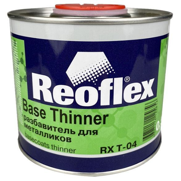 Разбавитель REOFLEX Base Thinner для металликов, банка 500 мл., RX T-04  #1