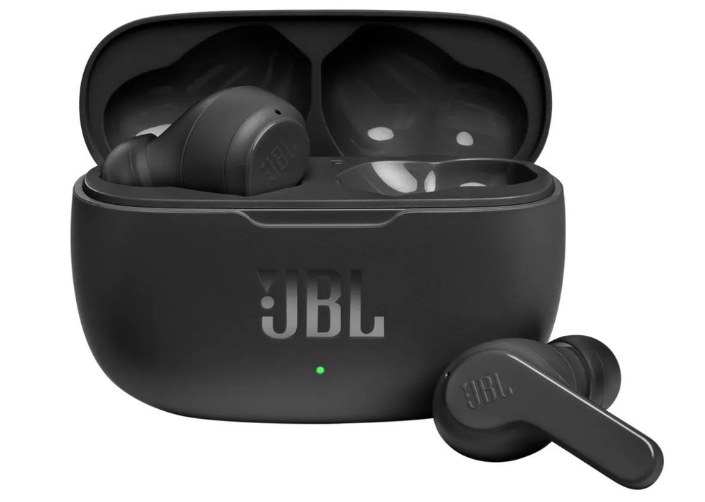 Беспроводные Bluetooth наушники JBL Wave 200 TWS, черные #1