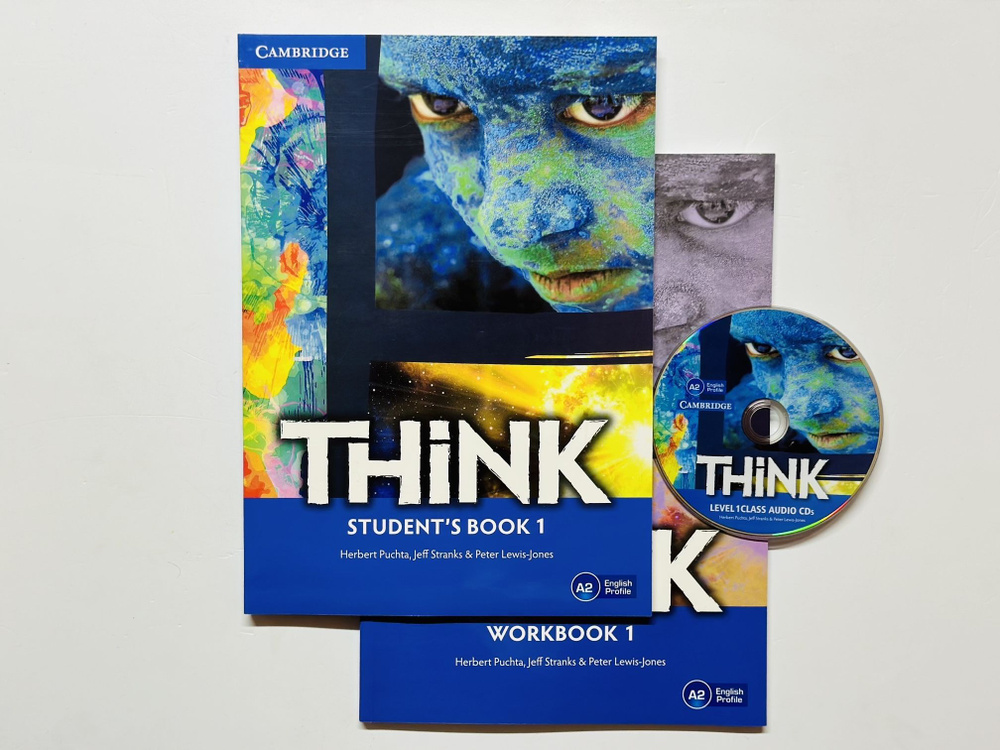 Комплект учебников Think 1: Student's Book + Workbook + CD #1