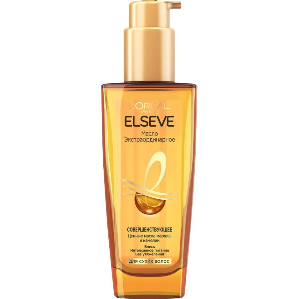 Масло для сухих волос L'Oreal Elseve Экстраординарное совершенствующее, 100мл  #1