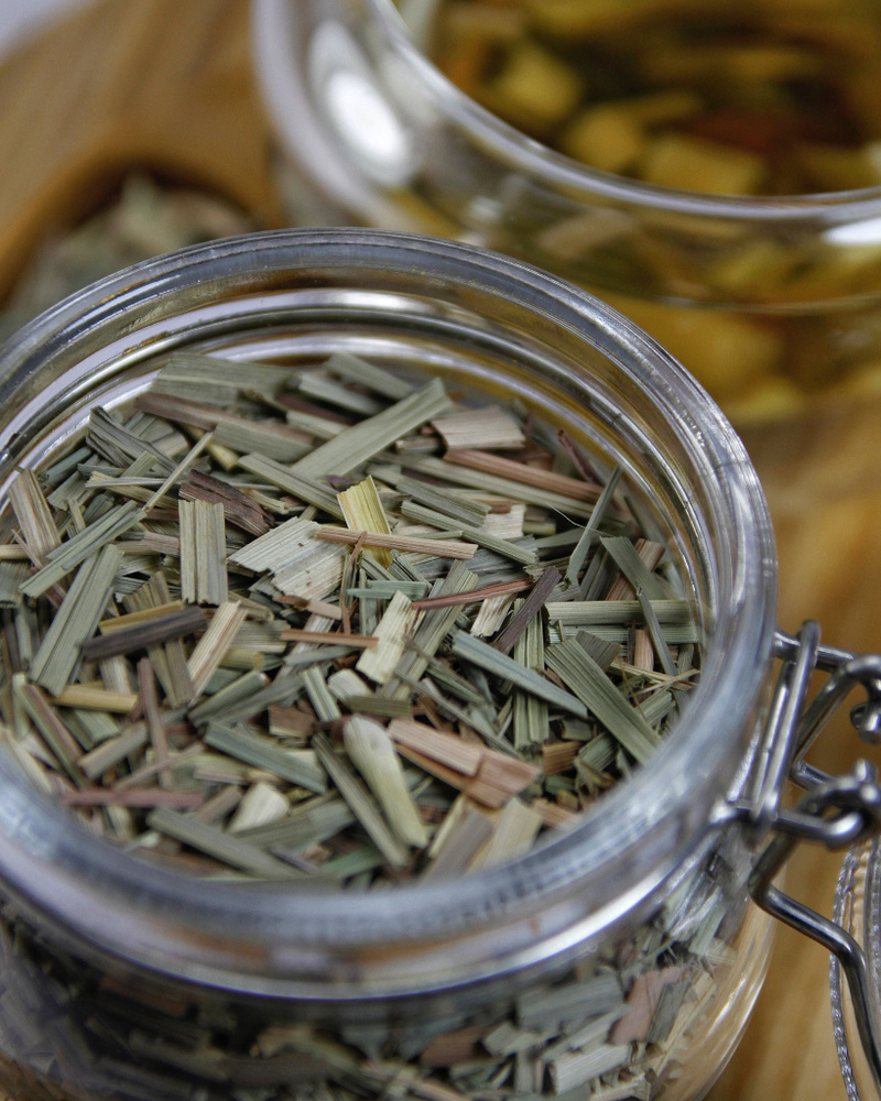 Чайный напиток Лемонграсс 250 гр - трава сухая, измельченная, травяной листовой чай, россыпь  #1
