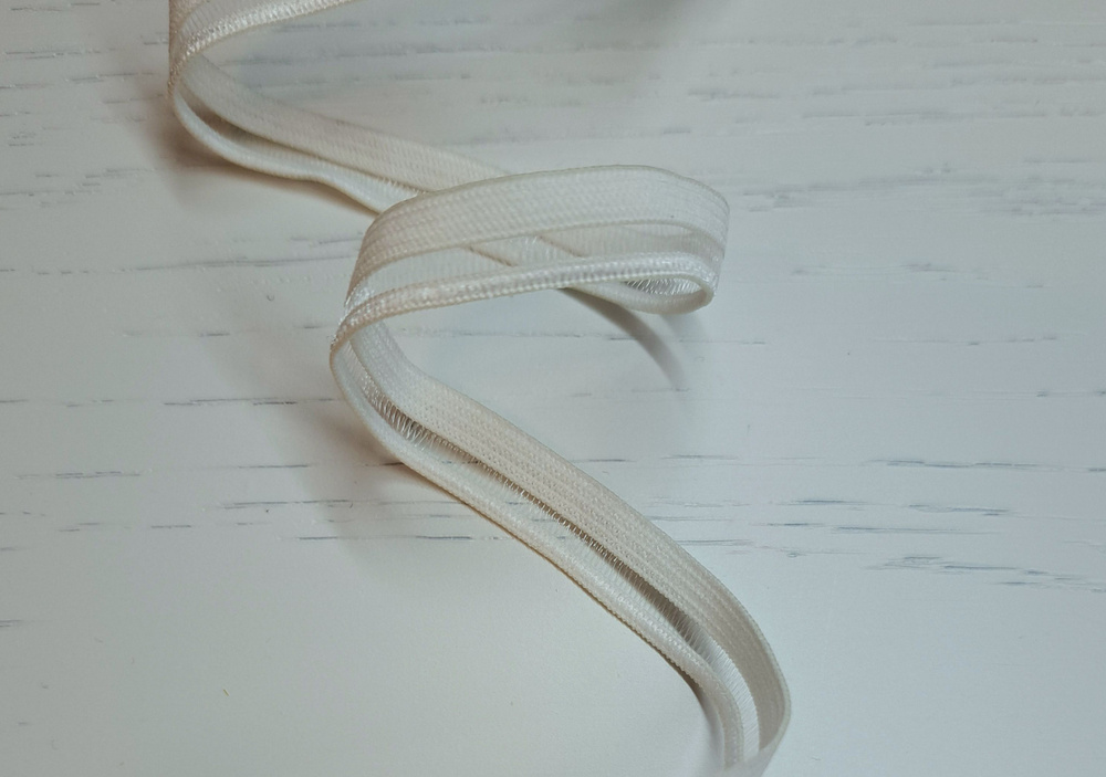 Резинка бельевая отделочная, ширина 10 мм, 20 метров #1