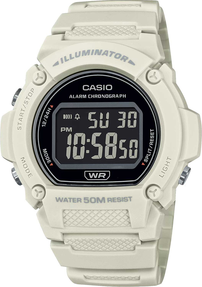 Часы наручные Casio W-219HC-8B #1