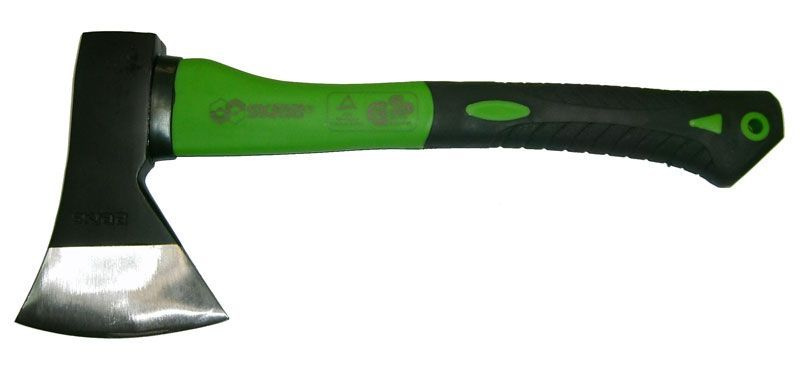 Топор 600г с фибр.ручкой зелено-черный SKRAB 20141 #1