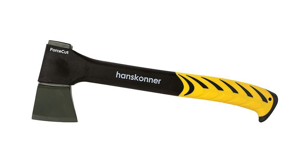 Топор Hanskonner HK1015-01-FB0440 (440г, фиберглассовая рукоятка с TPE, кованый, PTFE покрытие)  #1