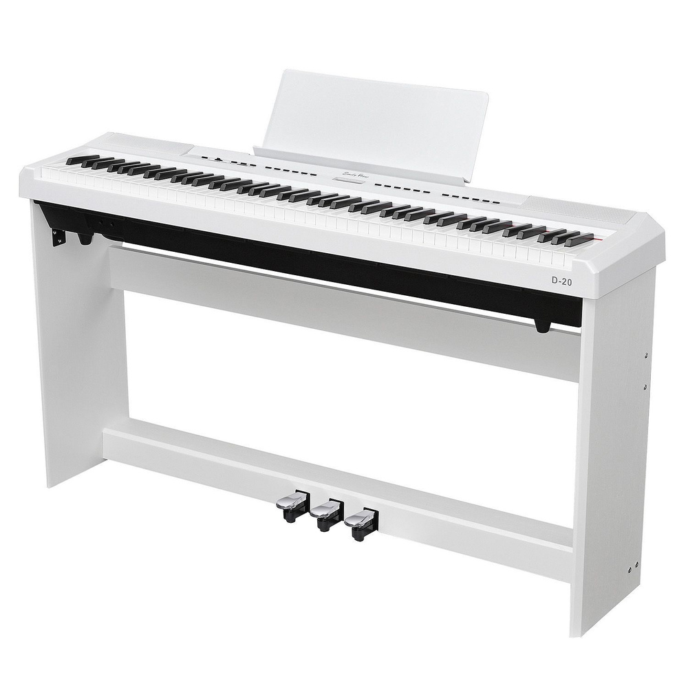 Цифровое корпусное фортепиано EMILY PIANO D-20 WH #1