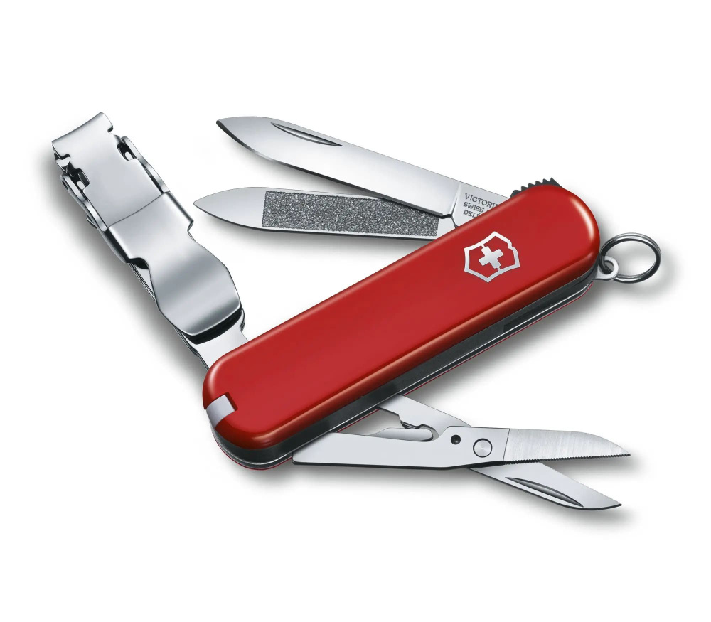 Victorinox Нож туристический Нож-брелок Nail Clip 580, 65 mm, red #1