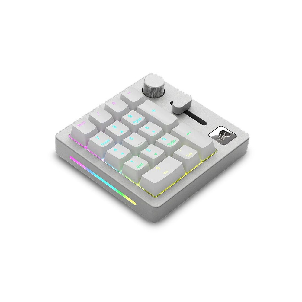 Glorious Клавиатура Glorious GMMK Numpad Pre-Built Fox Linear Switch White (GLO-GMMK-NP-FOX-W), белый #1