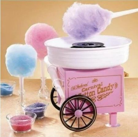 Аппарат для приготовления сладкой сахарной ваты / Машинка для изготовления сахарной ваты  #1