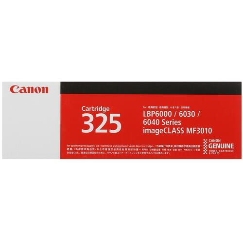 Картридж лазерный Canon 325 черный оригинальный, 1600 стр, 1 шт  #1