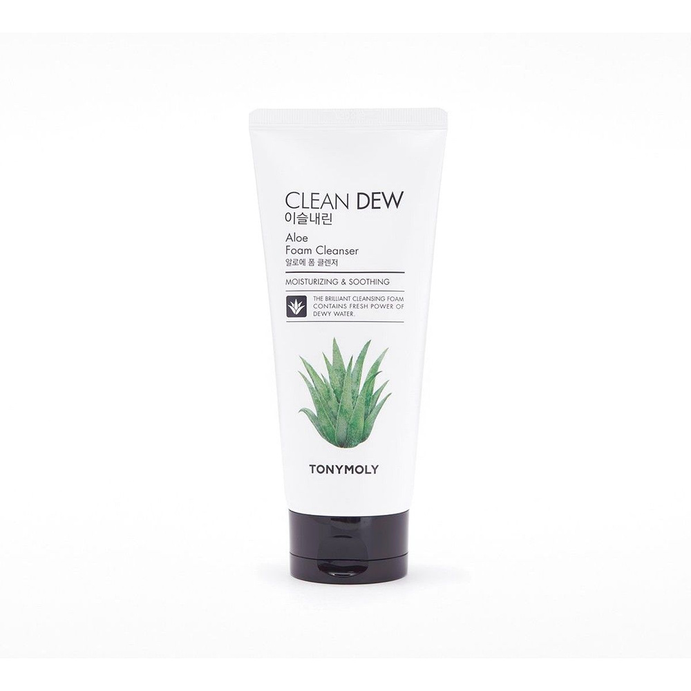 Пенка для умывания Tony Moly Clean Dew Aloe Foam Cleanser - 1 шт #1