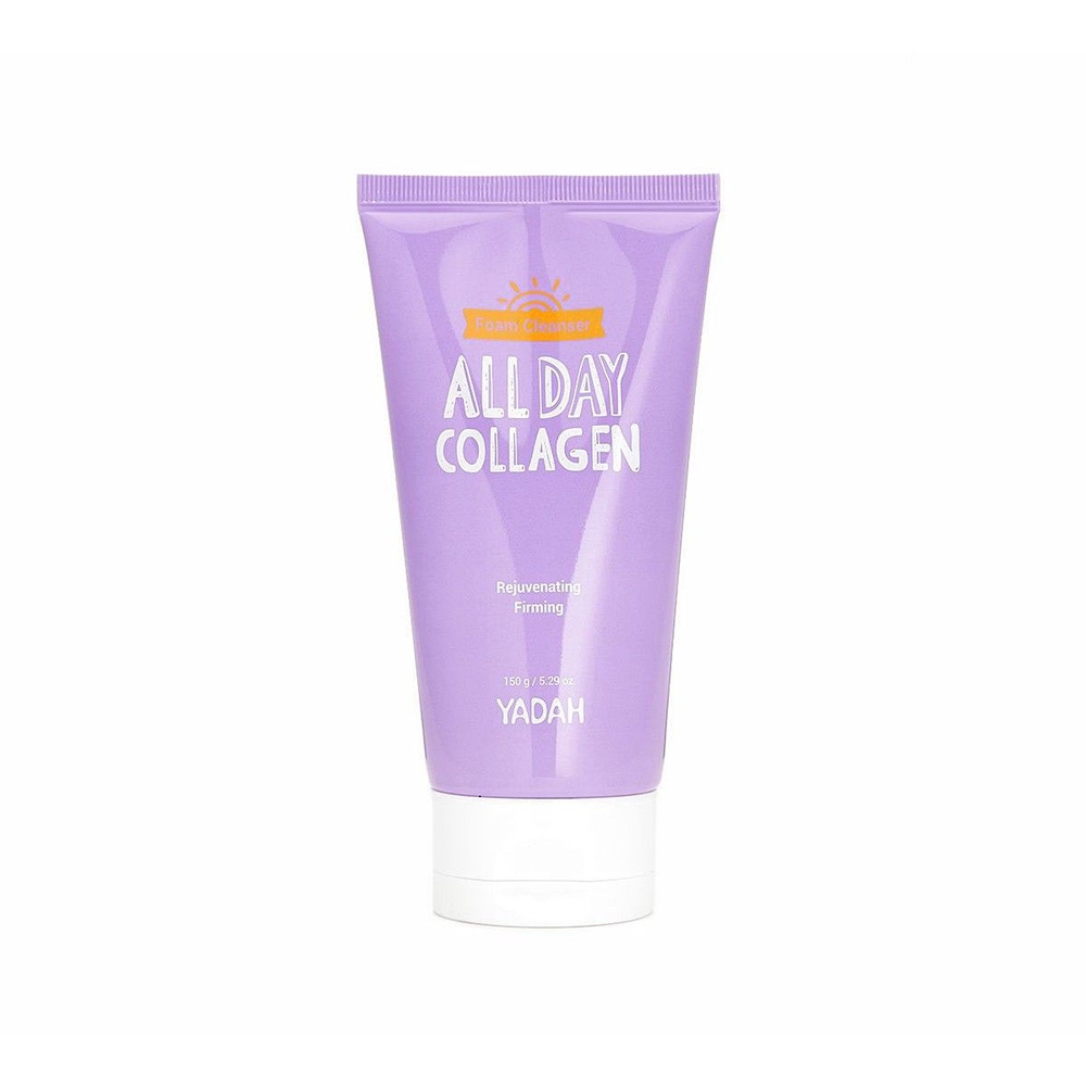 Коллагеновая очищающая пенка для умывания Yadah ALL DAY COLLAGEN FOAM CLEANSER - 1 шт  #1