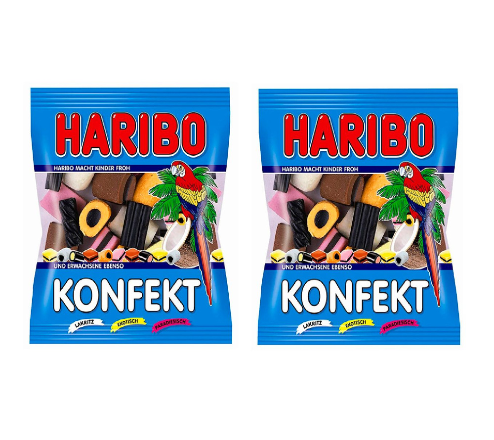 Мармелад Haribo Konfekt, 2 шт по 175гр #1