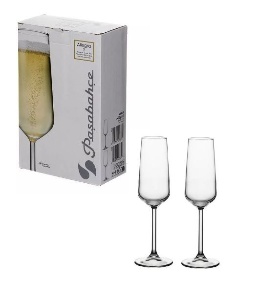 Pasabahce Набор бокалов для шампанского, 195 мл, 2 шт #1