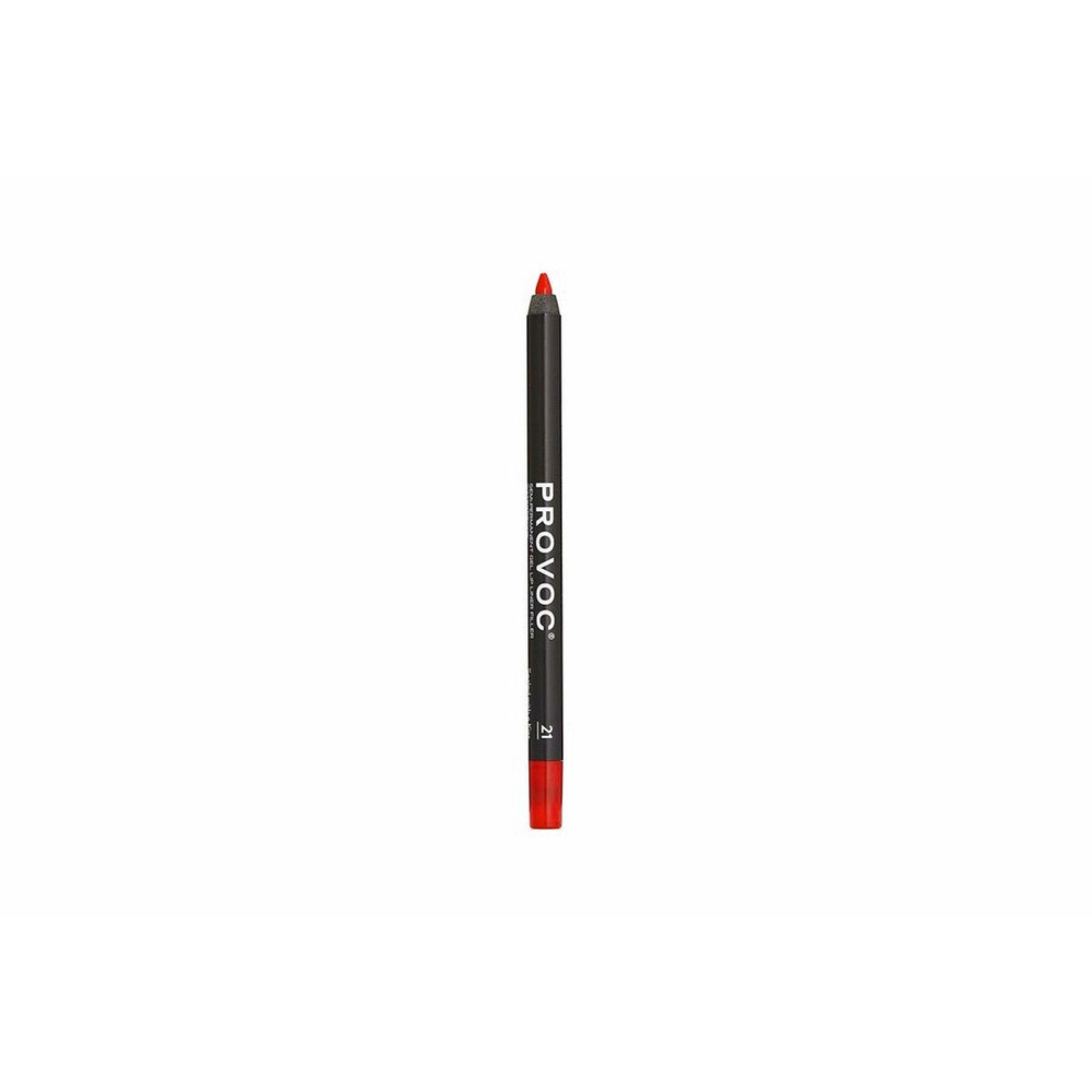 Гелевый водостойкий карандаш для губ Provoc Semi-Permanent Gel Lip Liner Filler вес 1.3гр 21, Бельгия #1