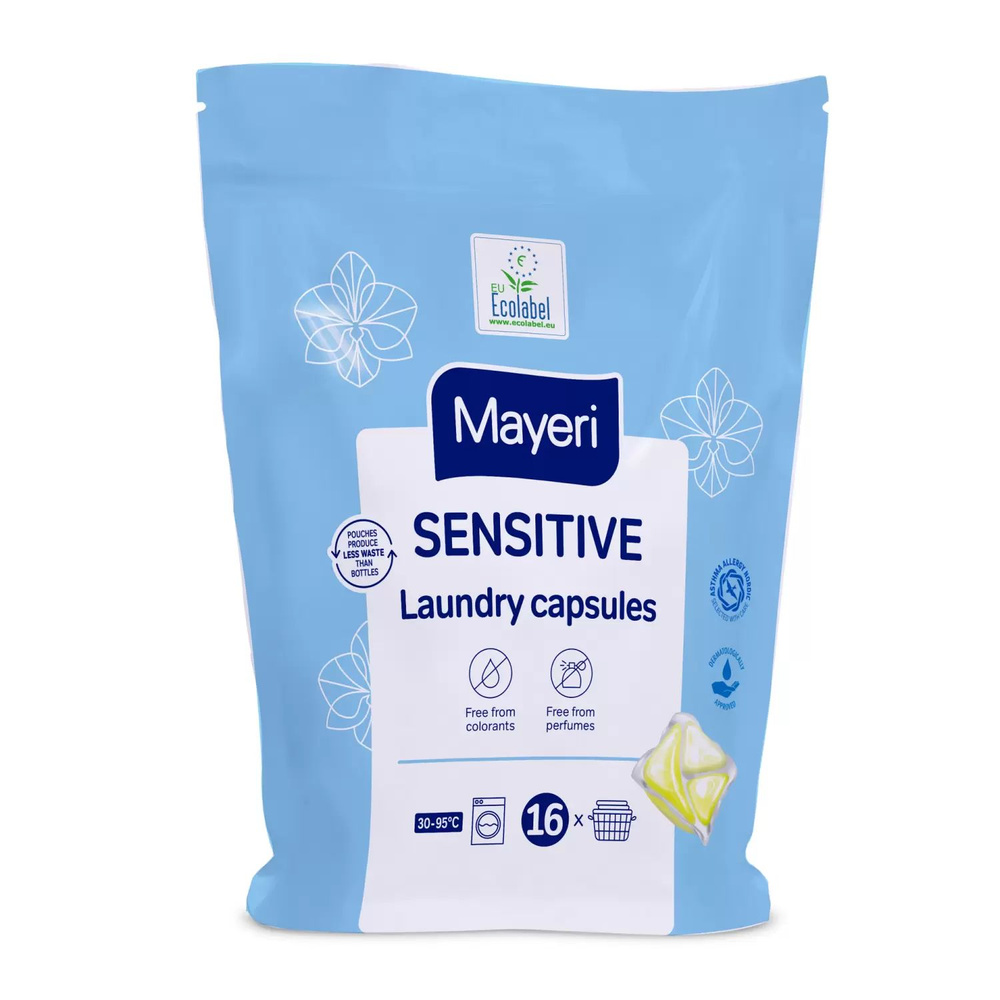 Капсулы для стирки Mayeri Sensitive, ЭКО, 18 шт #1