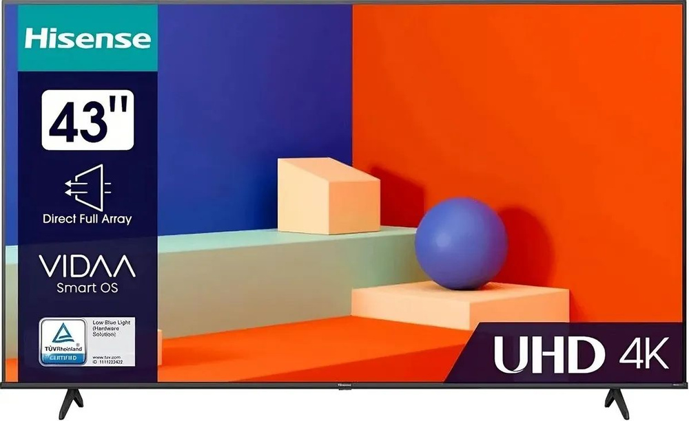 Hisense Телевизор 43A6K 43" 4K HDR #1