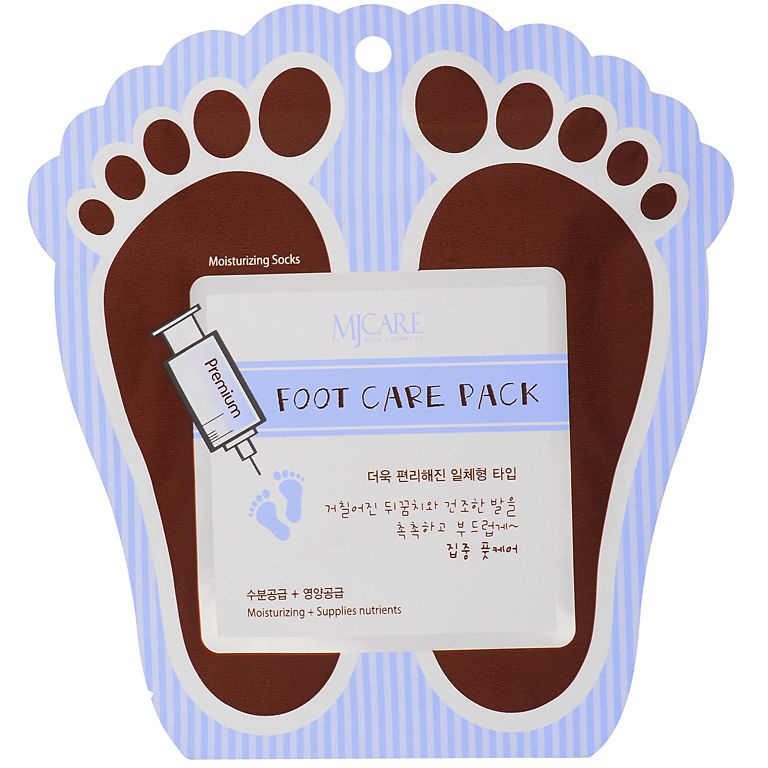 Ухаживающая маска-носочки Mijin Premium Foot Care Pack, 20 г #1