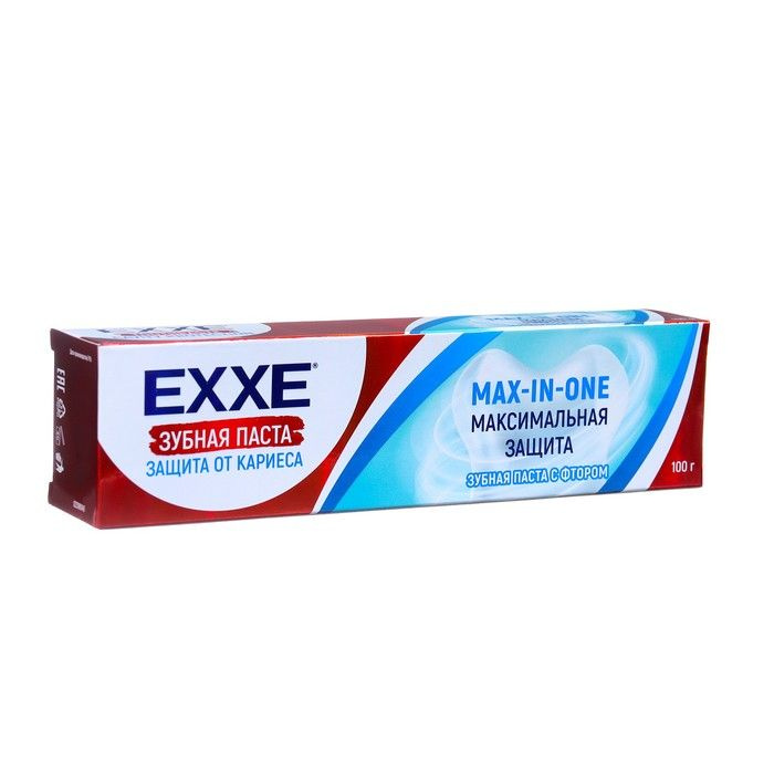 Зубная паста EXXE "Максимальная защита от кариеса", 100 г #1
