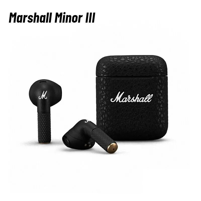 Наушники беспроводные с микрофоном Marshall MINOR III, Bluetooth, USB Type-C, черный  #1