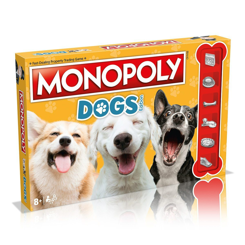 Настольная игра Monopoly Dogs на английском языке WM03194-EN1-6 #1