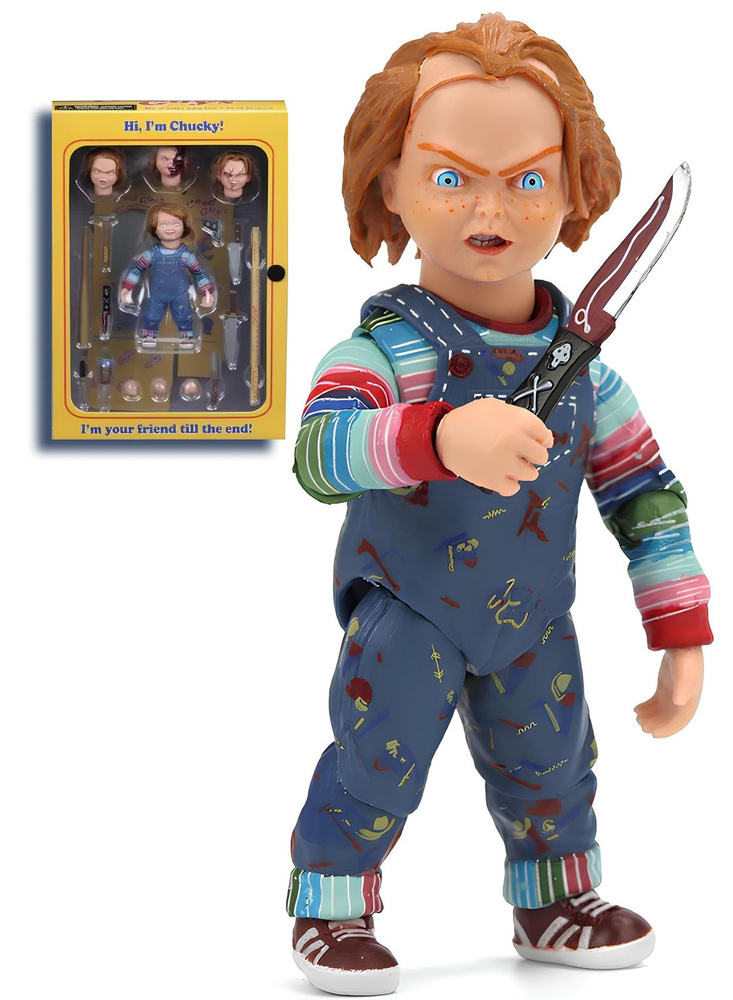 Фигурка Чаки детские игры / Chucky Childs Play (12см, тех. упак) #1