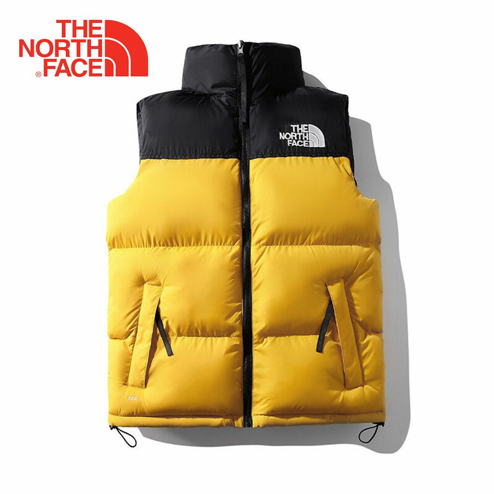 North face on sale yellow nuptse