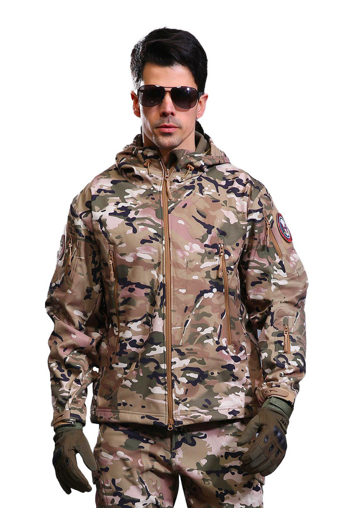 Куртка тактическая демисезонная, куртка softshell, демисезонная ветровка  #1