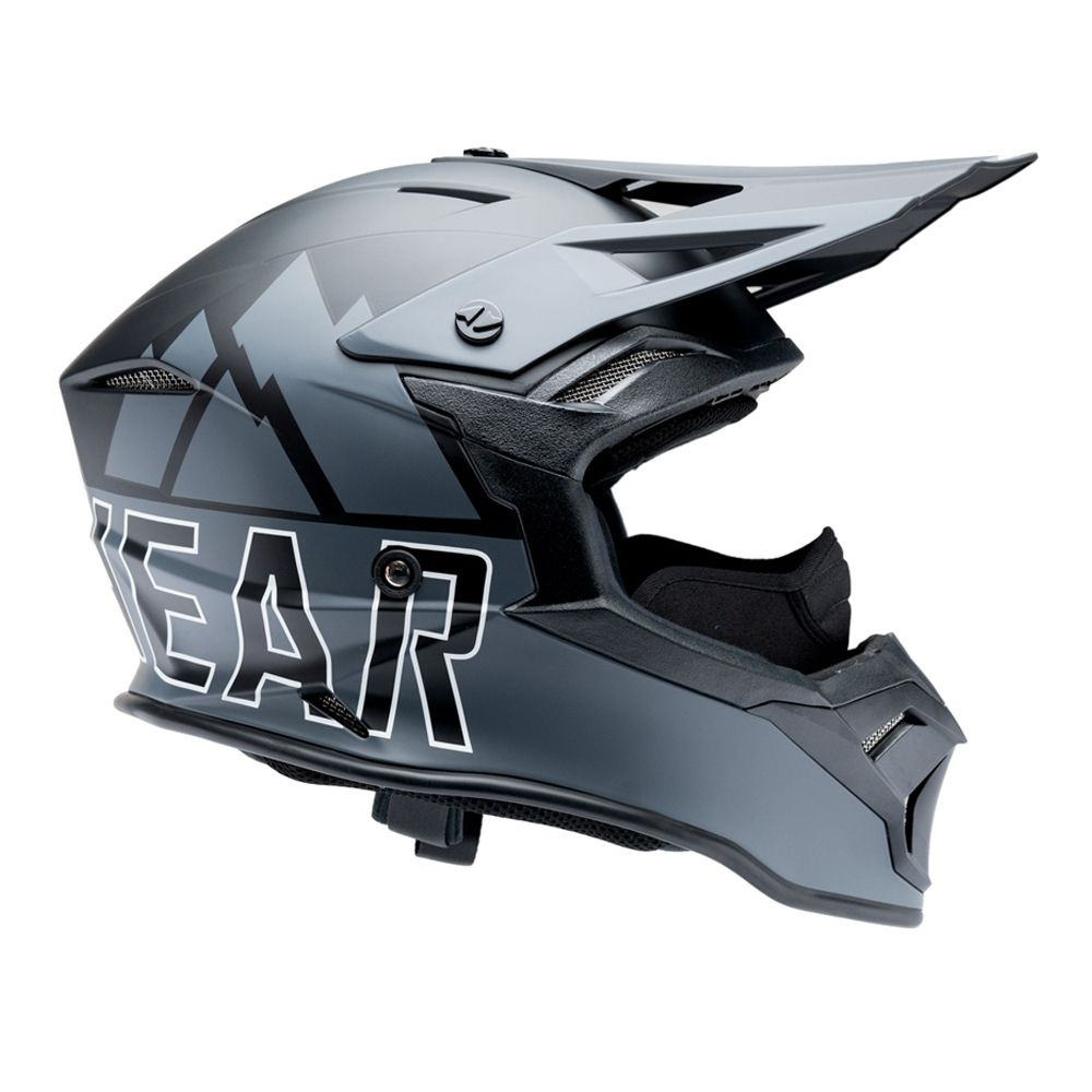 Jethwear Шлем для снегохода, цвет: серый, черный, размер: XS #1