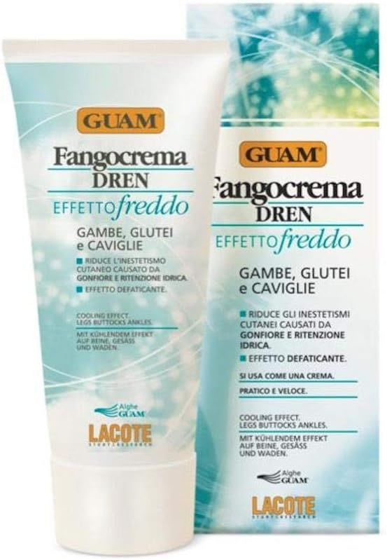 GUAM FangoCrema Dren Mud Based Cream Cool Effect 200 ml Антицеллюлитный крем с дренажным и охлаждающим #1