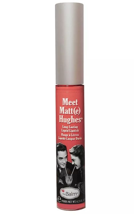 THEBALM Стойкая матовая жидкая помада Meet Matt(e) Hughes, Honest 7,4 мл #1