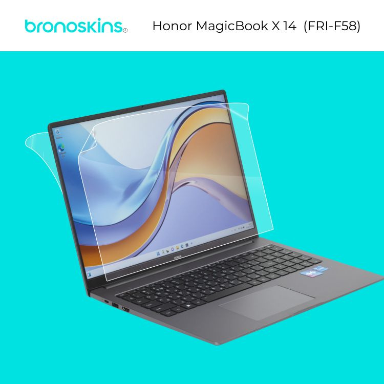 Матовая, Защитная пленка на экран Honor MagicBook X14 (FRI-F58) #1