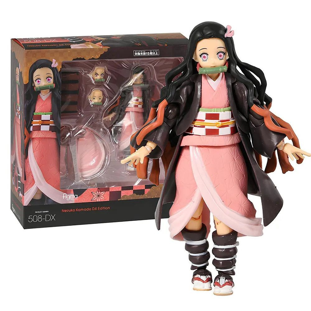 Фигурка Клинок рассекающий демонов Незуко Камадо / Demon Slayer Nezuko  Kamado figma 508 (13см) - купить с доставкой по выгодным ценам в  интернет-магазине OZON (1270724018)