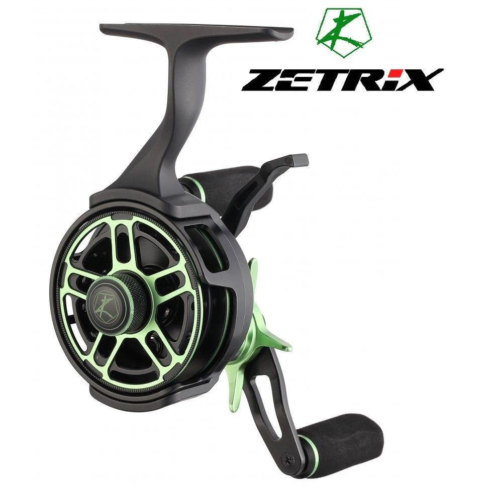 Катушка зимняя мультипликаторная Zetrix Ursa MCS Green, 2.5:1, вес 177гр, 8+1 подшипников / Мультипликатор #1