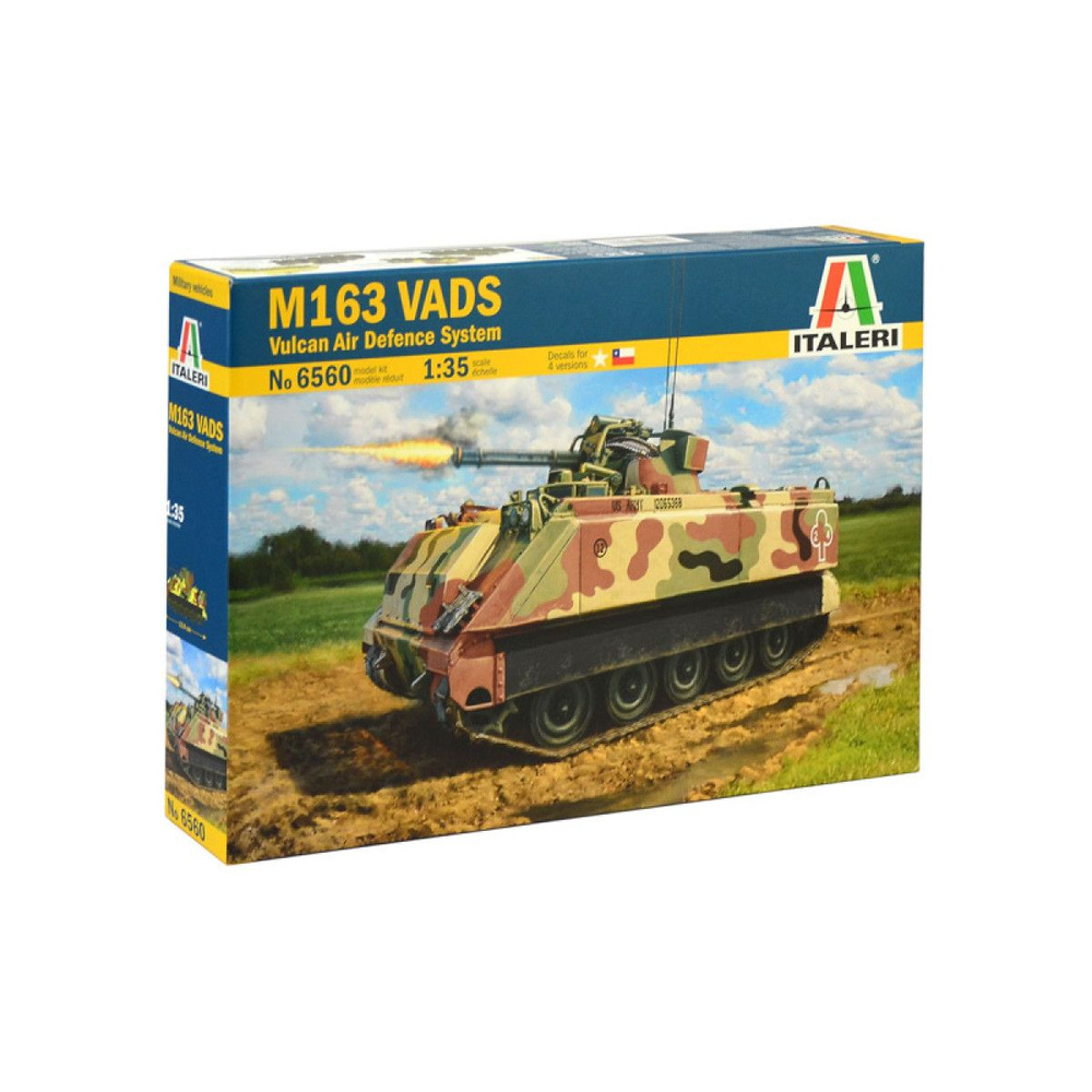 Italeri Сборная модель 6560 M163 VADS 1:35 #1