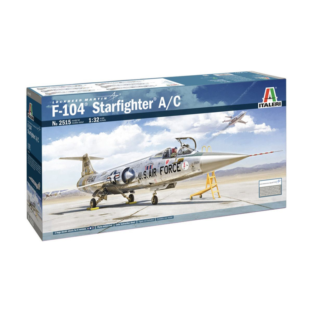 Italeri Сборная модель 2515 F-104 STARFIGHTER A/C 1:32 #1