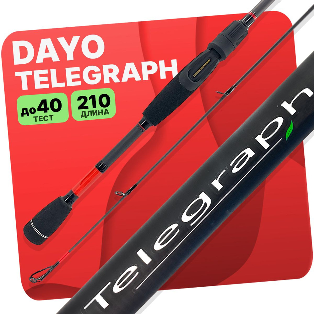 Спиннинг DAYO TELEGRAPH штекерный C.W. 10-40 гр Fast #1