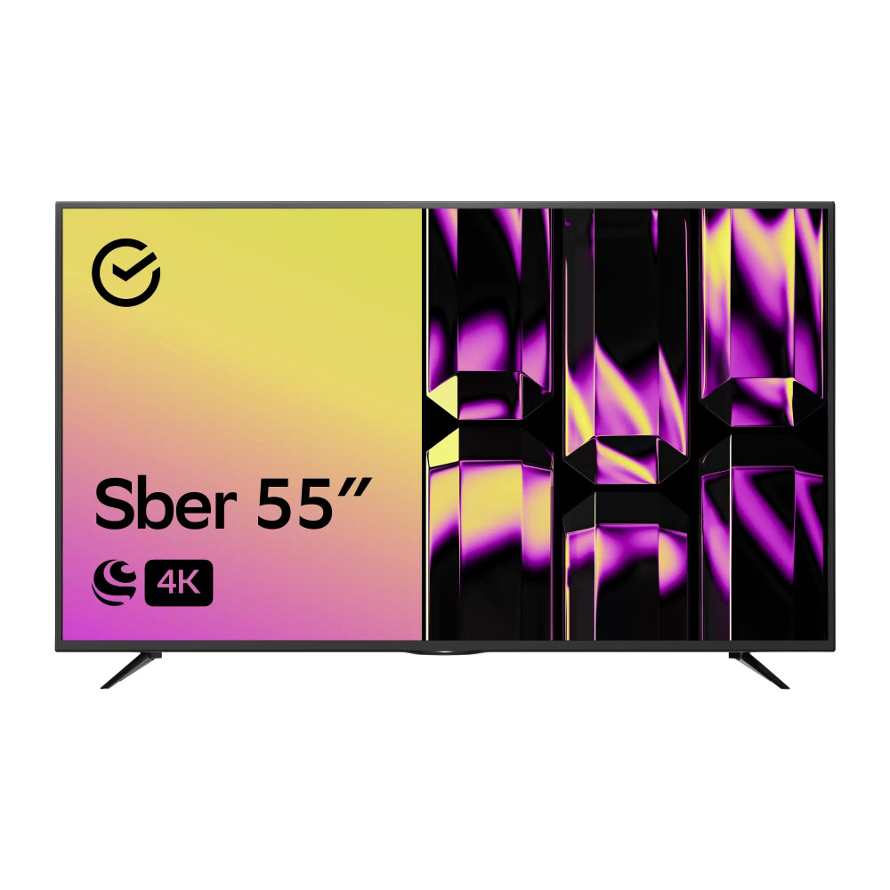 Sber Телевизор SDX-55U4127 55" 4K UHD, черный #1