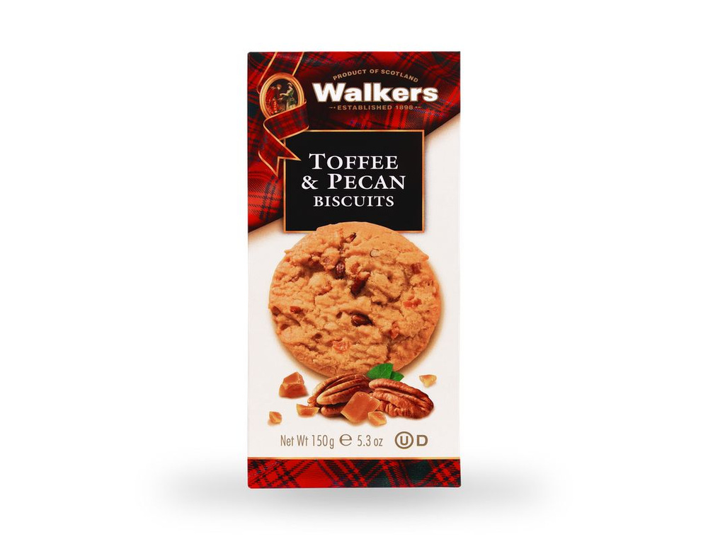 Набор печенья Walker's Shortbread с ирисками, орехами пекан, шоколадом, клюквой, лимоном и малиной 6 #1